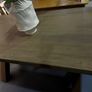 Solid Oak Dining Table 180cm, Ex display Like New Image 4