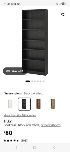 IKEA Billy Bookshelves