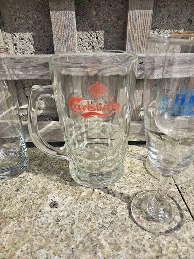 1960 70's beer Glasses