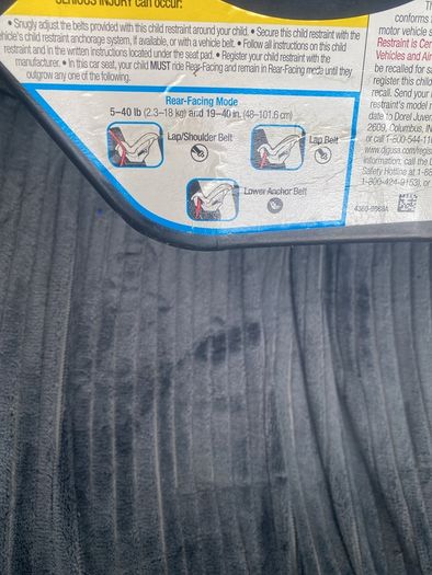 Cosco Scenera NEXT Ultralight Airplane Certified Travel Car Seat (Rare US Import)