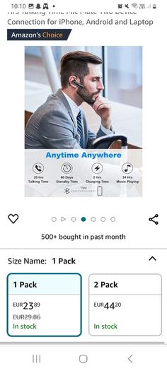 Bluetooth headset