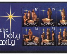 1999 Guernsey Christmas Commemorative Stamp Miniature Sheet Mint Never Hinged (MNH)