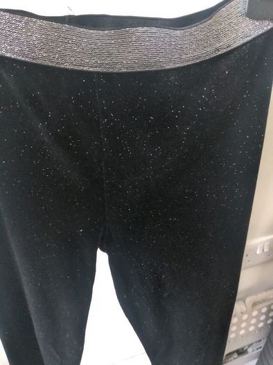 Girls sparkly leggings