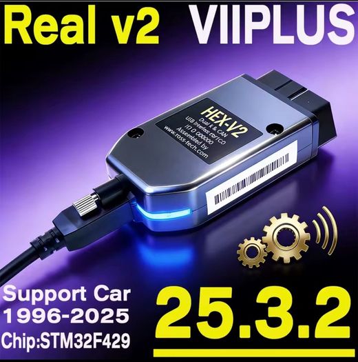 2026 Newest Unlimited VINs VCDS Auto-com Diagnostic Coding VAG HEX V2 VAG-COM Hardware Interface FOR VW AUDI Skoda Seat Real V2