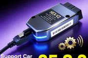 2026 Newest Unlimited VINs VCDS Auto-com Diagnostic Coding VAG HEX V2 VAG-COM Hardware Interface FOR VW AUDI Skoda Seat Real V2