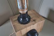 Rustic vintage inspired lamp