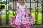 Coast "CIARRA" Floral Print Organza Dress