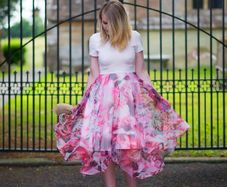 Coast "CIARRA" Floral Print Organza Dress