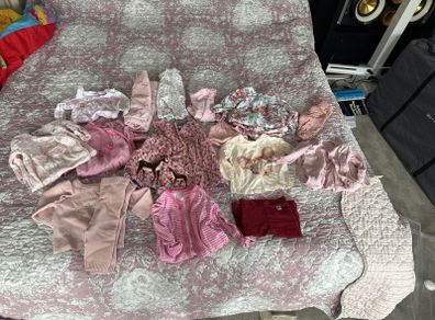 Baby girl 3-6 months dresses zippy babygrows outfits vests tops little sister
