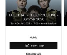 take that pitch tickets