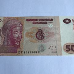 Congo Banknote 50 Francs