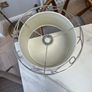 Modern Silver Lamp shade Image 2