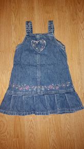 Ahe 1/2 Years - A Really Pretty Denim Dress - Read Carefully - E