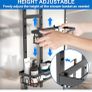 3 tier black over door Shower Caddy Organiser Image 7