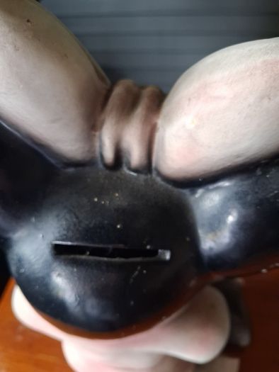 Porcelain minnie mouse savings bank