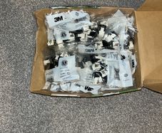 3M brand   OCK5EF8 x8 pack connecters 21 packs ,rj 45 FTP X8 RJ 45 JACKS
