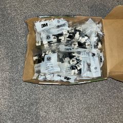 3M brand   OCK5EF8 x8 pack connecters 21 packs ,rj 45 FTP X8 RJ 45 JACKS