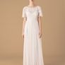 Bridal Dress with Tulle in Ivory Image 2
