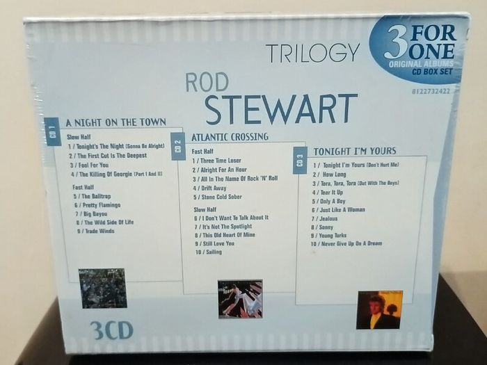 Rod Stewart Trilogy: Three Classic Albums 3 CD Boxset