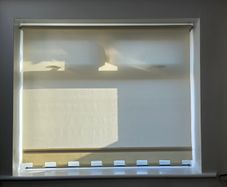 Roller blind cream 134cmx160cm WxH