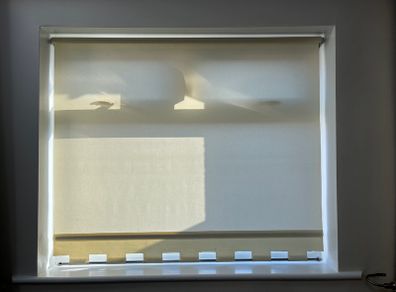 Roller blind cream 134cmx160cm WxH