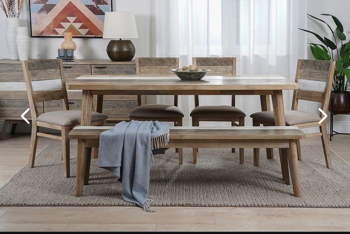Havana Dinning Table & Bench