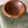 Large Antique Wood Turned Bowl Image 2