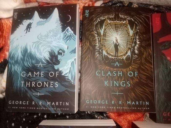 A Song Of Ice & Fire (A Game Of Thrones) Complete Boxed Book Collection