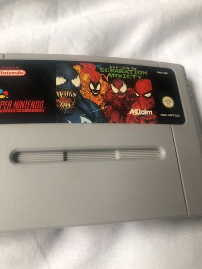Snes Game Spiderman Separation Anxiety
