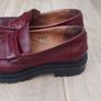 Burgundy Leather Loafers Carl Scarpa Image 3