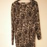 Marks and Spencers Black Floral Design Jumper dress Image 5
