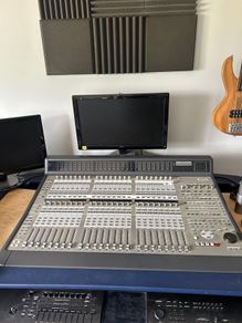 Studio mixing desk