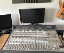 Studio mixing desk