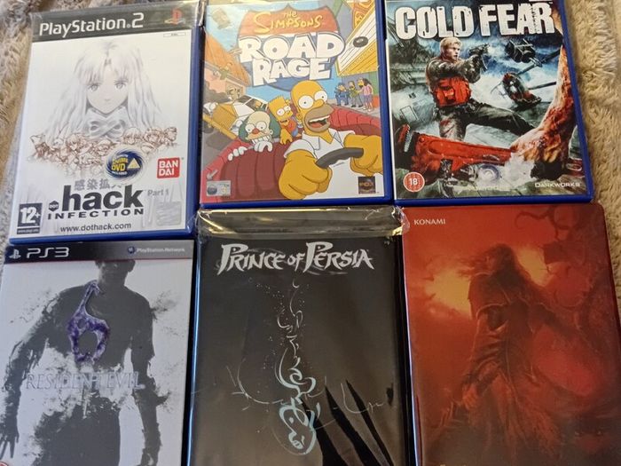 PS2 PS3 Xbox 360 games and steelbooks