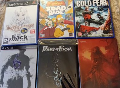 PS2 PS3 Xbox 360 games and steelbooks