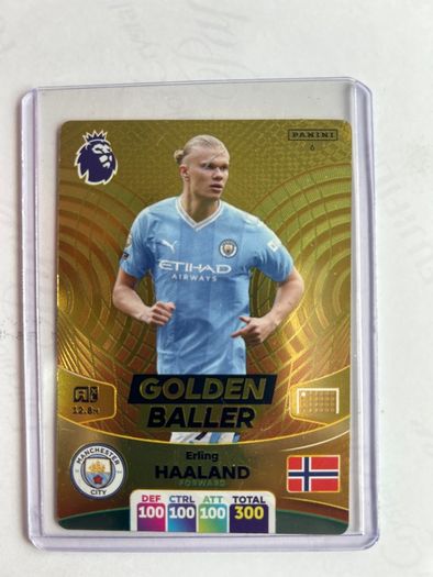 Match Attax Haaland Golden Baller