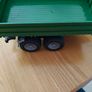 Bruder Tipping Trailer with Bales, Fence and Small Tractor. Image 7