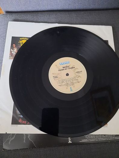 BRONZ: Taken by Storm -LP - US Pressing 1984 (Fully Autographed)