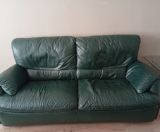 Leather couch