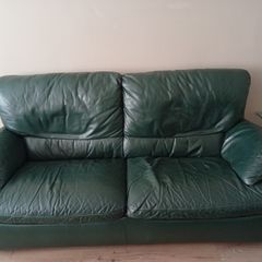 Leather couch