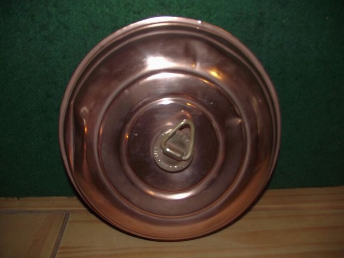 Vintage Copper Bed Warmer
