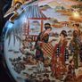 Large Chinese Porcelain Moon Flask Vase Image 2