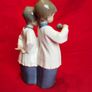 NAO by Lladro porcelain figurine Two Choir Boys with Trumpet Image 6