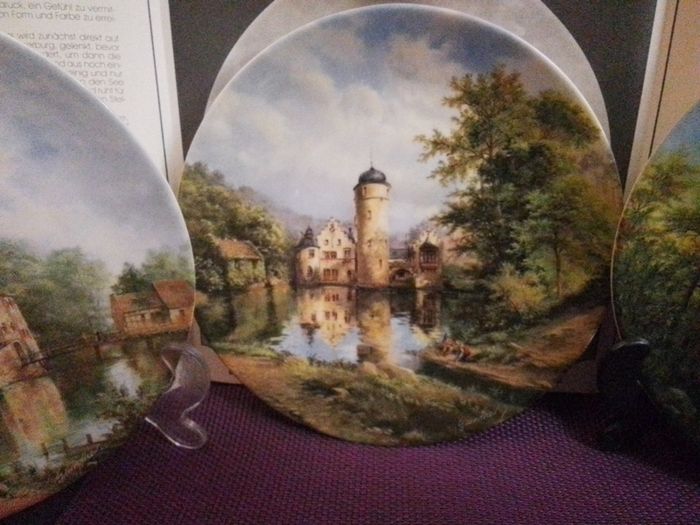 Three German Display Plates