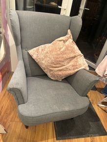 chairs x 2 and footstool