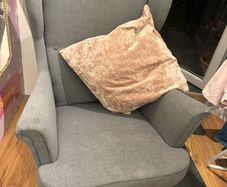 chairs x 2 and footstool