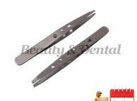 main image for ad 2x Professional Eyebrow tweezers Hair Beauty Slanted Stainless Steel Tweezer Tool