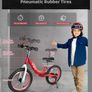 14 Inch Balance Bike for sale with brake, bell and stand Image 4