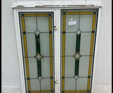 Stained glass panels