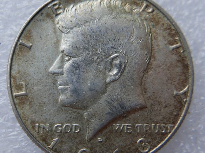 1968 Kennedy Half Dollar 40% Silver
